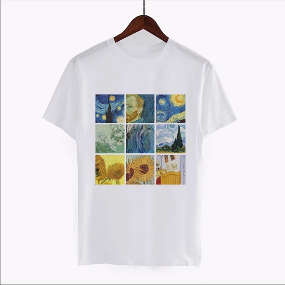 Van Gogh Greatest Works T-Shirt - Picture 2 of 4